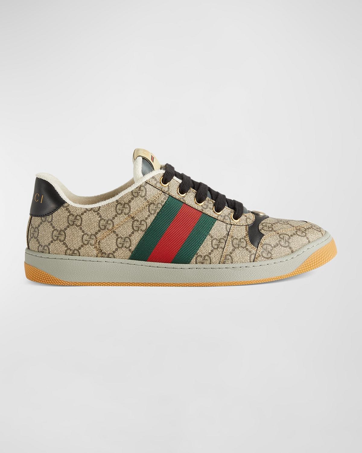 Mens Screener GG Supreme Canvas Sneakers Product Image