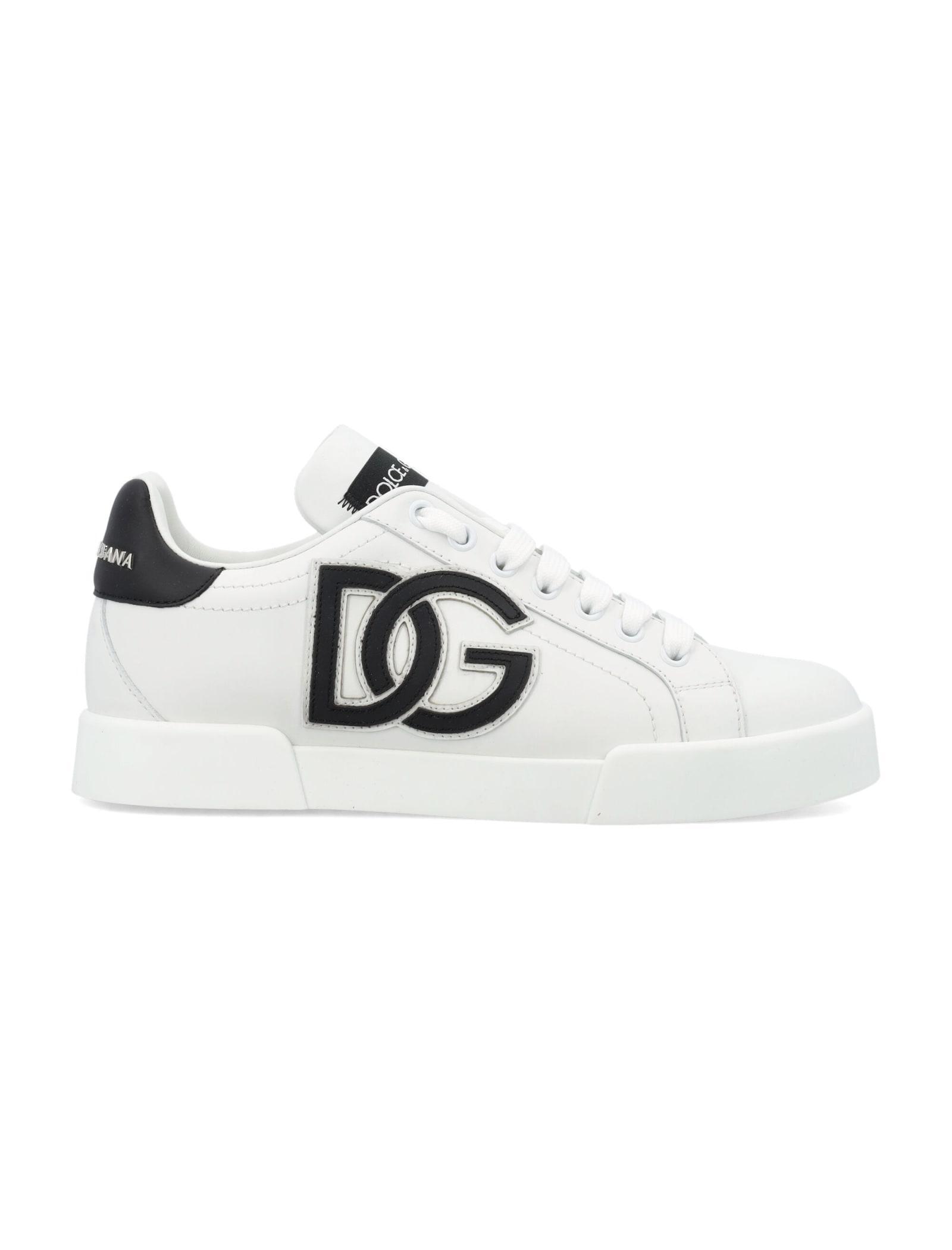 DOLCE & GABBANA Zapatillas - Portofino In White Product Image