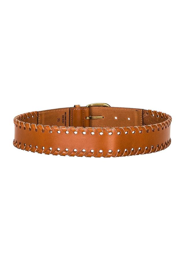 Women's Zaf Leather Belt - Brown - 85 cm - Moda Operandi Product Image