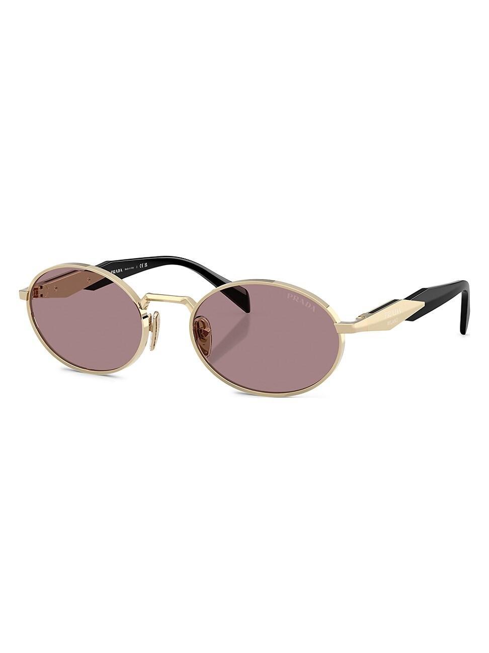 Womens 55MM Oval Sunglasses Product Image