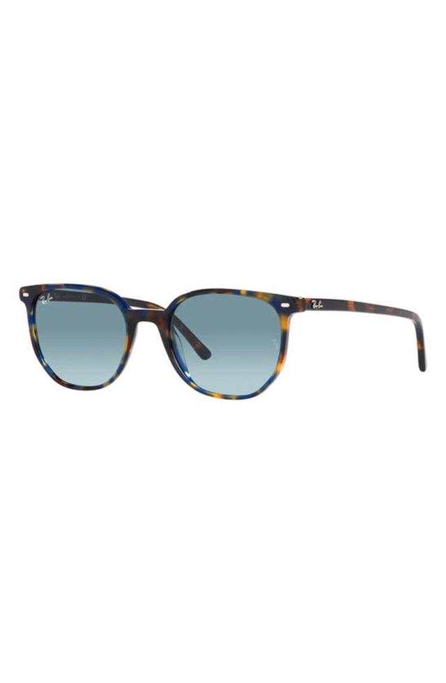 RAY BAN Elliot 54mm Gradient Square Sunglasses In Blue Gradient Product Image