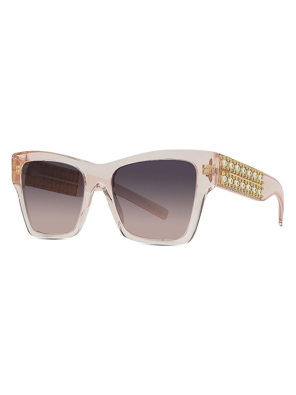 Womens 54MM Square Sunglasses Product Image