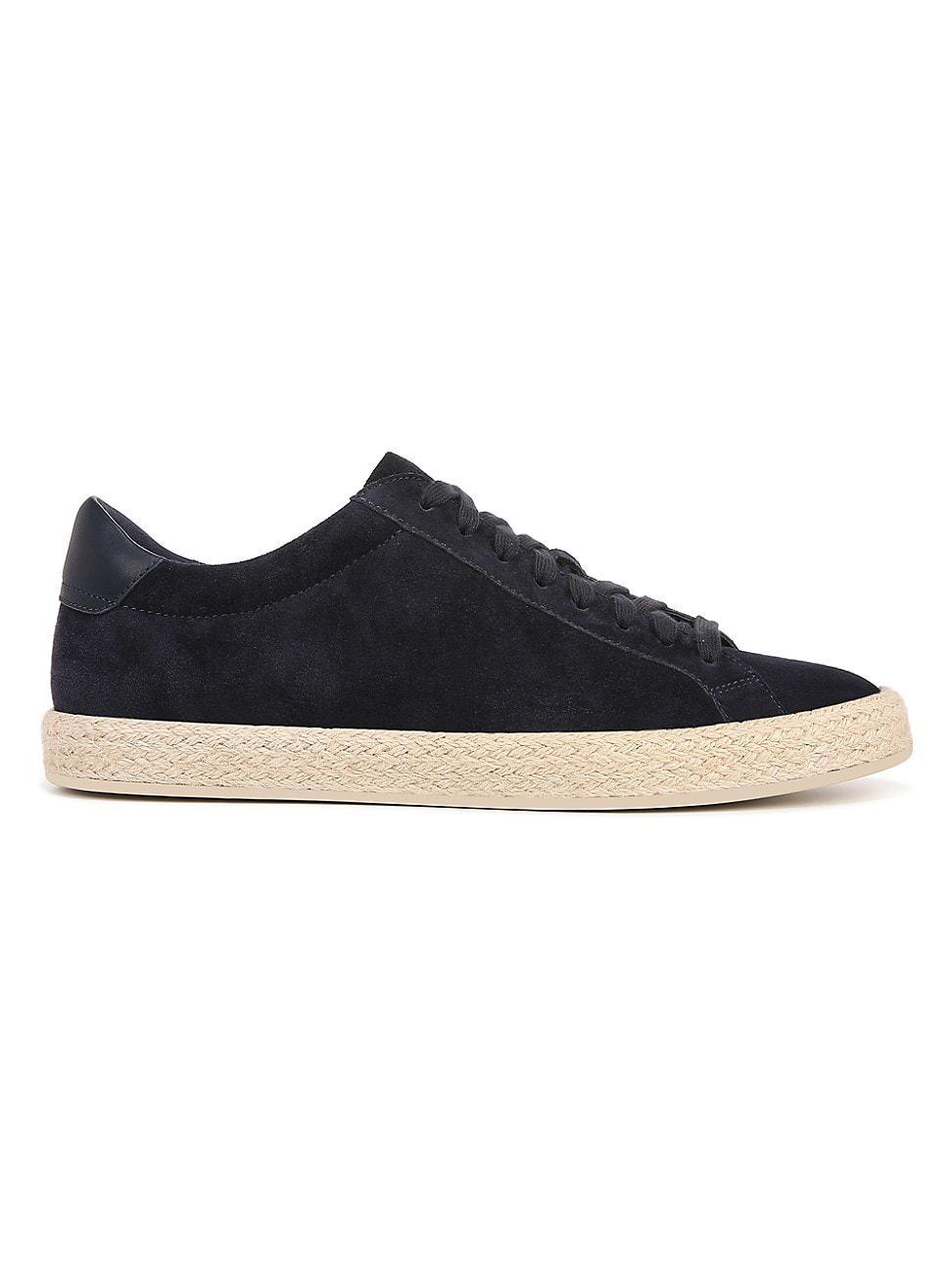 x B. shop Mens Achilles Patterned Suede Low-Top Sneakers Product Image