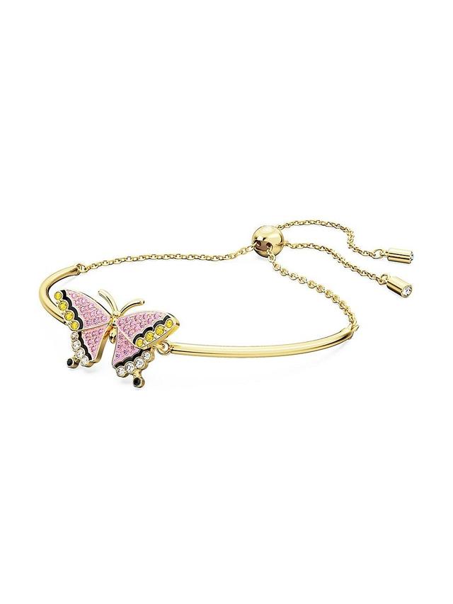 Swarovski Idyllia Crystal Butterfly Bolo Bracelet Product Image