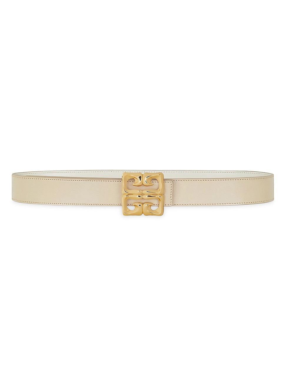 Womens Reversible Belt in Box Leather Product Image