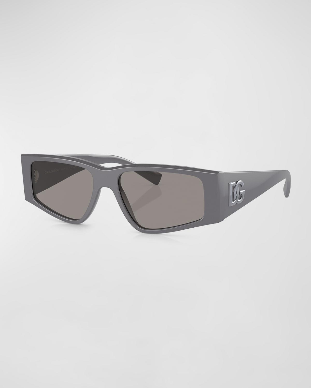 Mens Acetate Rectangle Sunglasses Product Image