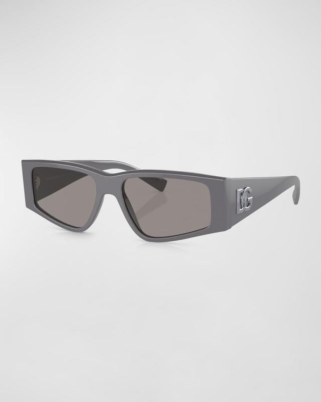 Mens Acetate Rectangle Sunglasses Product Image