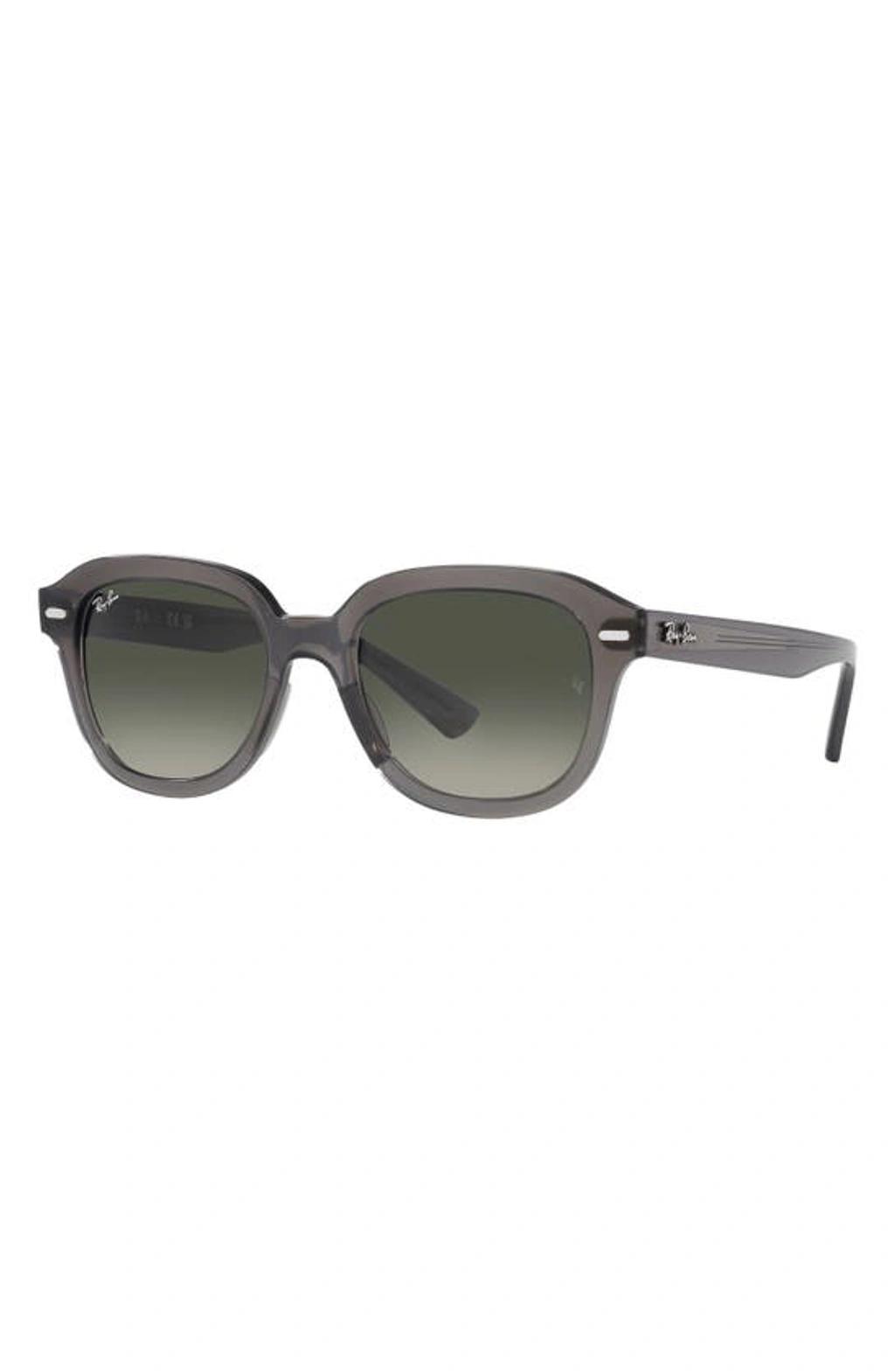 RAY BAN Erik 53mm Gradient Square Sunglasses In Grad Grey Product Image