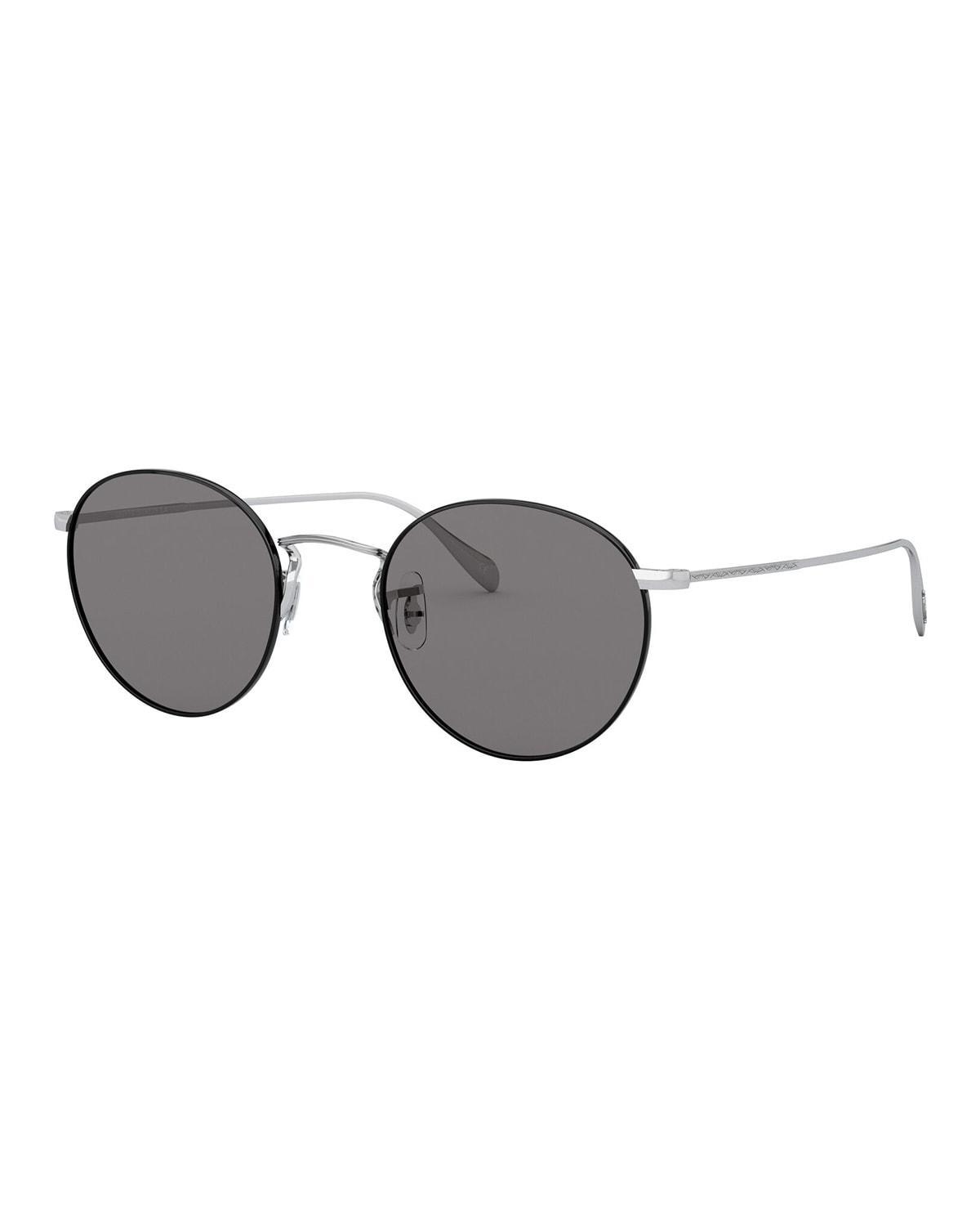 Coleridge Round Metal Aviator Sunglasses Product Image