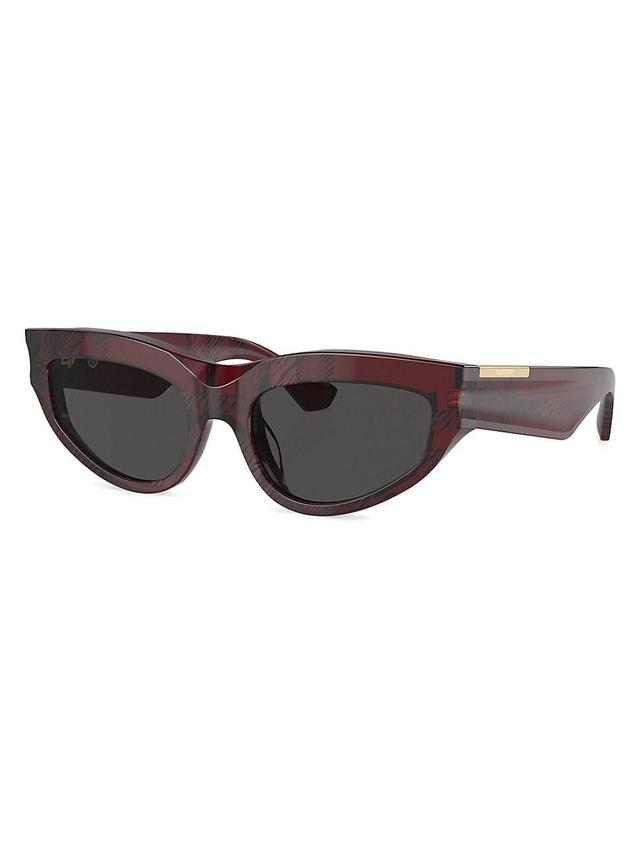 Womens 55MM Cat-Eye Sunglasses Product Image