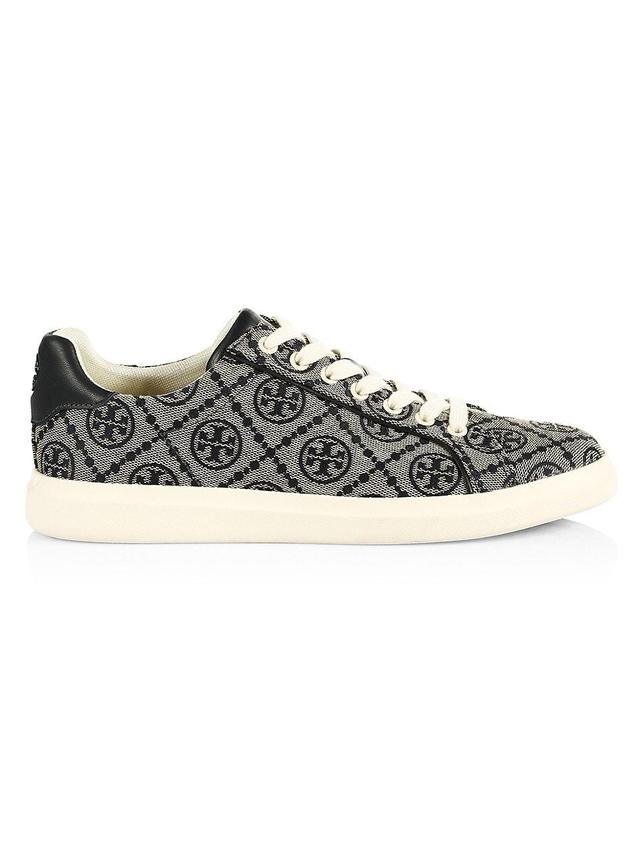 Womens Howell T Monogram Jacquard Sneakers Product Image