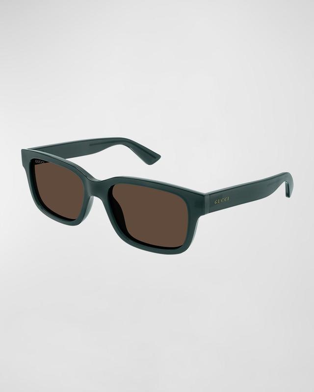 Mens Script 55MM Square Sunglasses Product Image