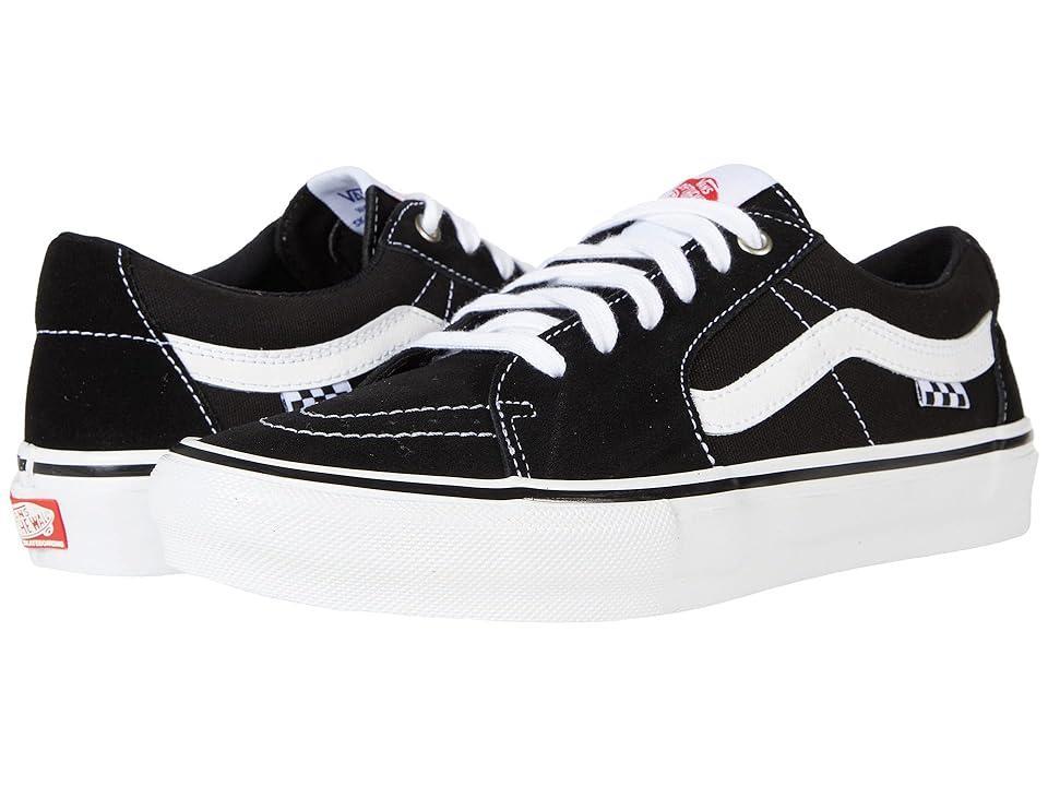 Vans Skate SK8-Low White) Men's Shoes Product Image