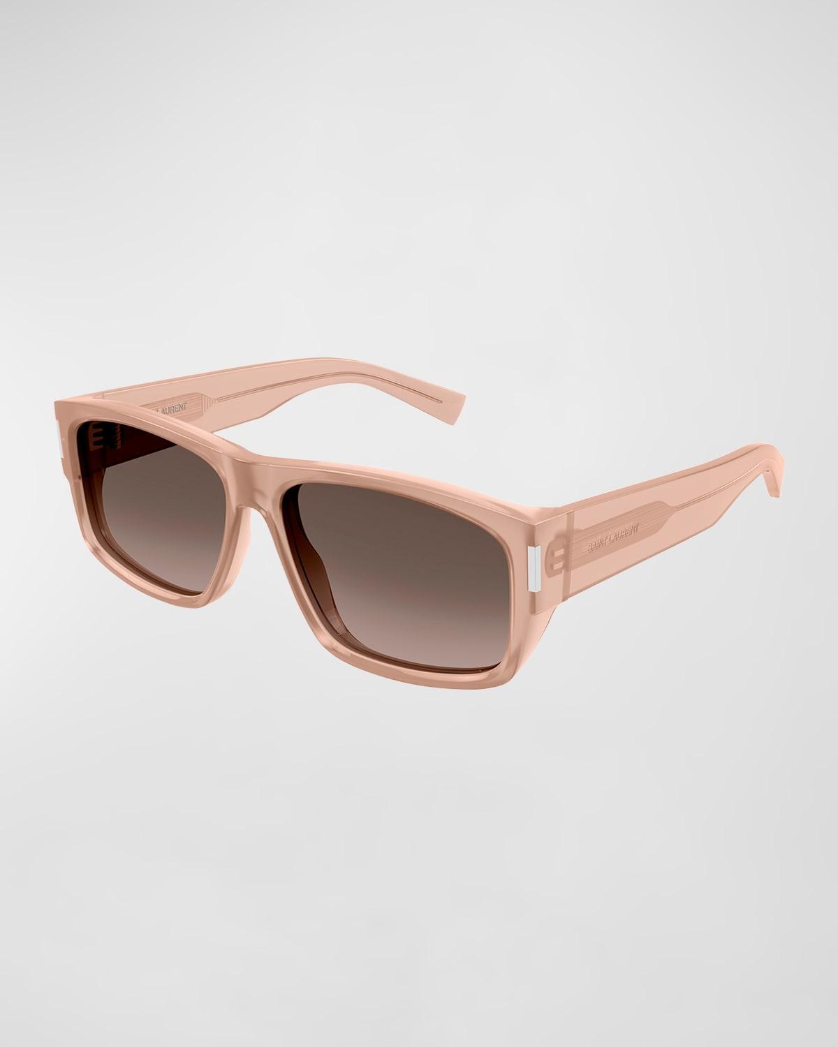 Men's SL 689 Acetate Rectangle Sunglasses Product Image