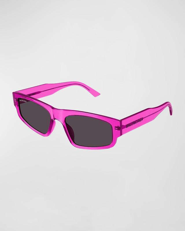 Womens Flat 56MM Rectangular Sunglasses Product Image