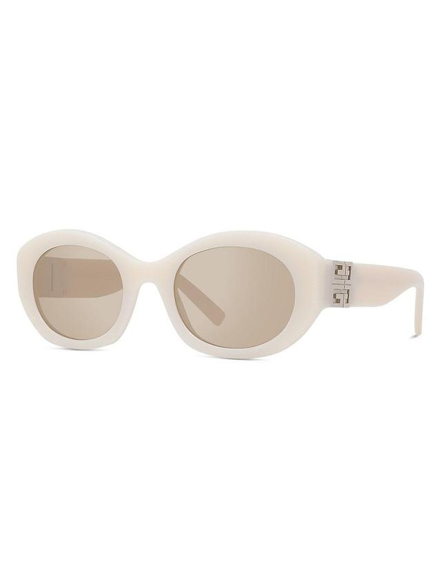 Womens 4G 52MM Oval Sunglasses Product Image