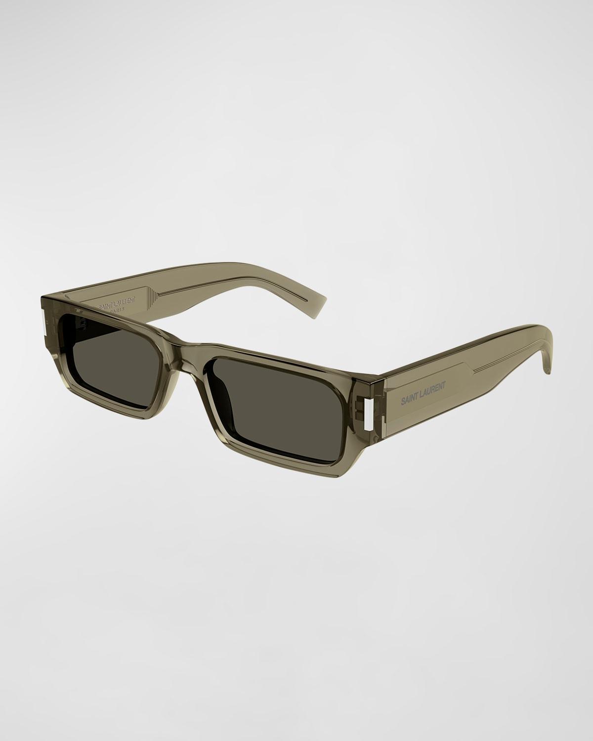 Mens SL 660 Acetate Rectangle Sunglasses Product Image