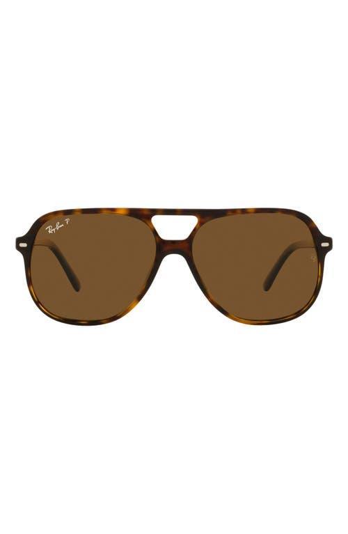 Ray-Ban Bill Sunglasses Frame Brown Lenses Polarized Product Image