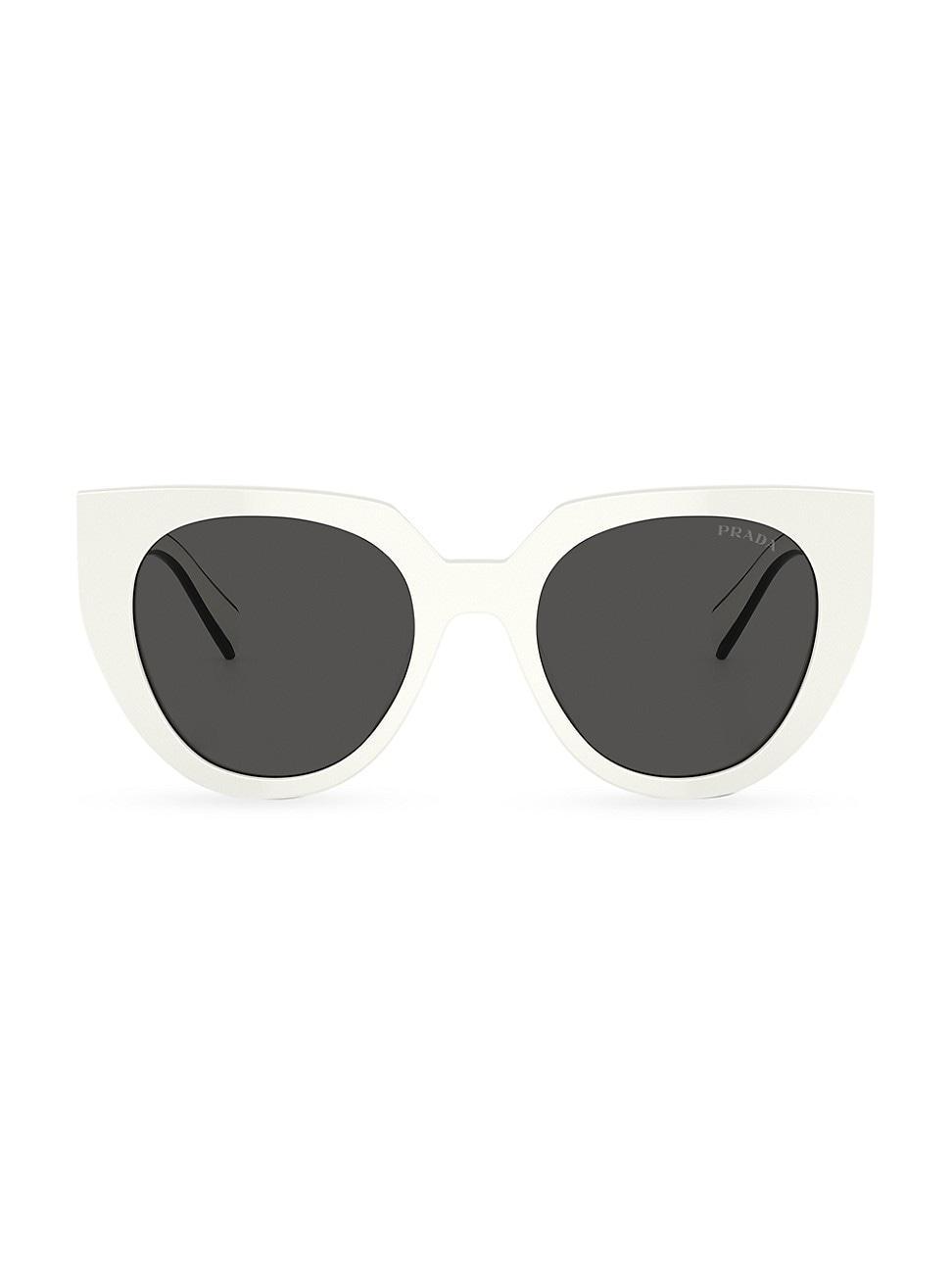 Prada Womens 14wsf 53mm Solid Cat Eye Sunglasses Product Image