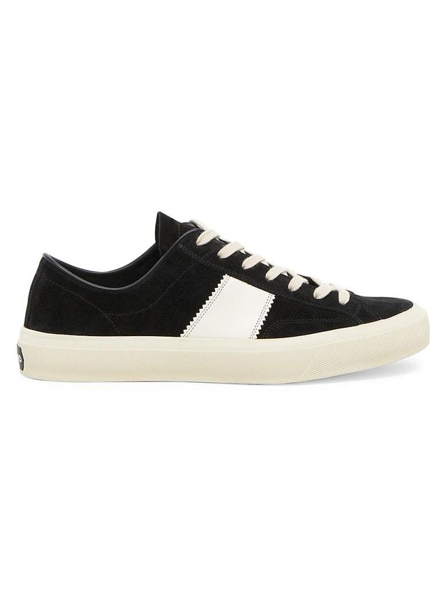 Mens Suede Low-Top Sneakers Product Image