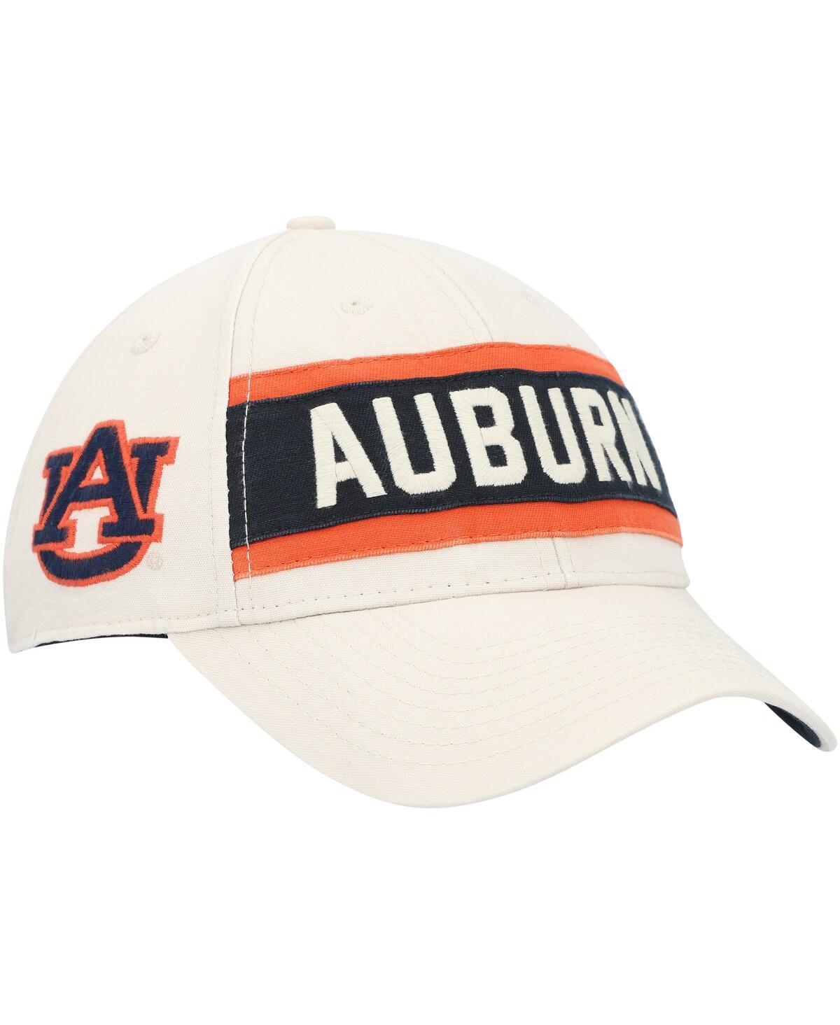 Mens 47 Cream Auburn Tigers Crossroad MVP Adjustable Hat Product Image