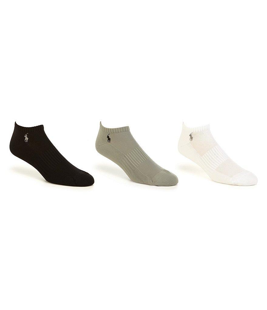 Polo Ralph Lauren Athletic Ankle Socks 3-Pack Product Image