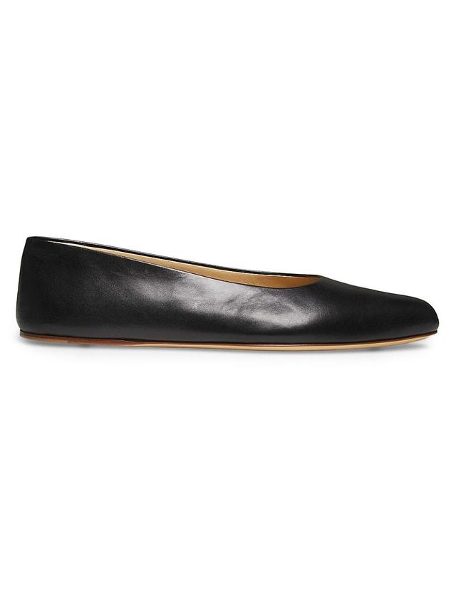 Womens Andre Leather Ballerina Flats Product Image