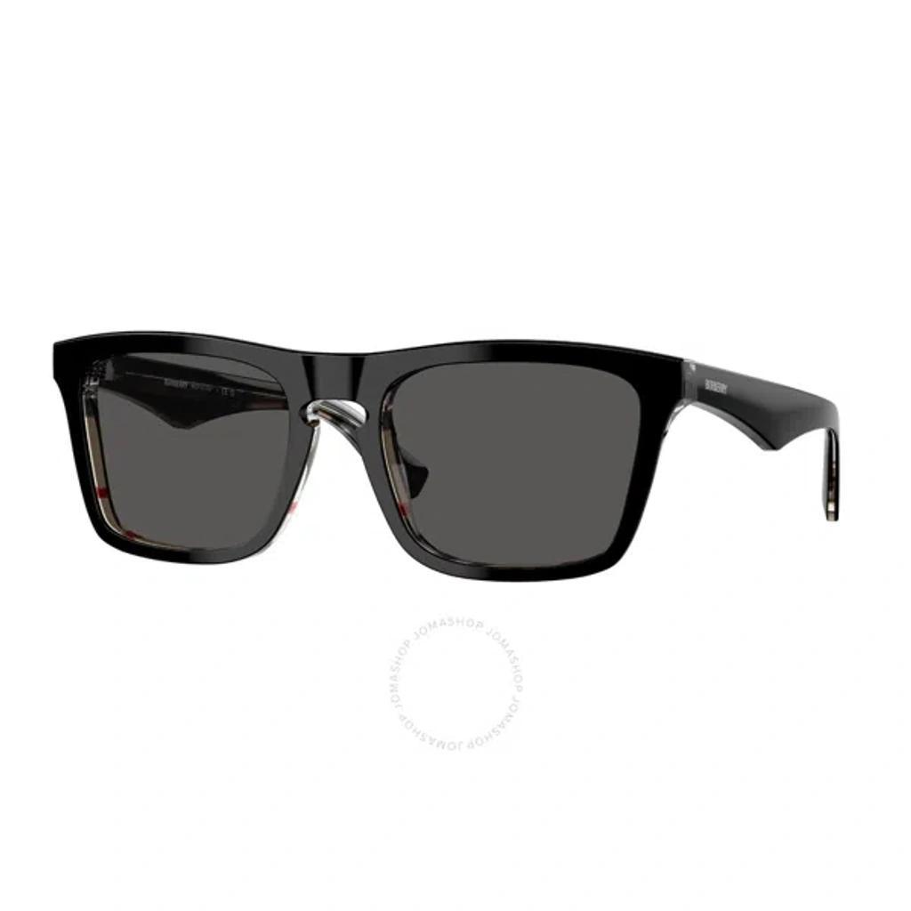 BURBERRY Men's Be4434 Square Sunglasses In Dark Grey Product Image