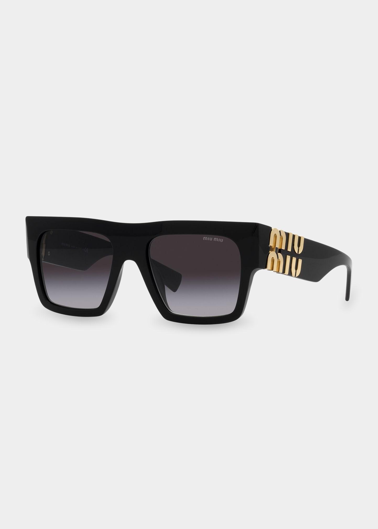 Miu Miu 55mm Gradient Square Sunglasses Product Image