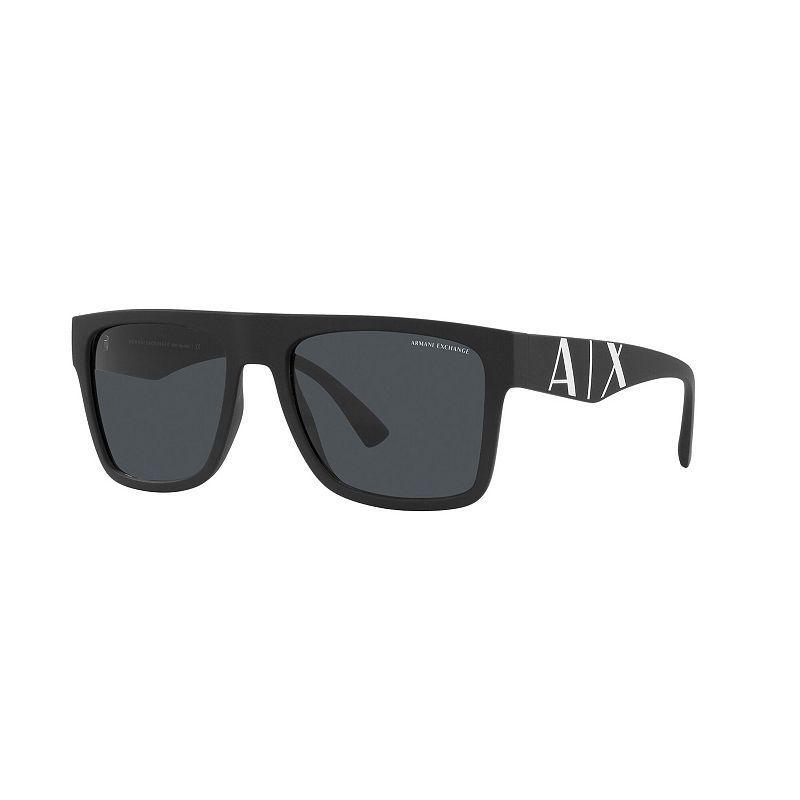 Mens Armani Exchange AX4113S Rectangle 55mm Sunglasses Product Image