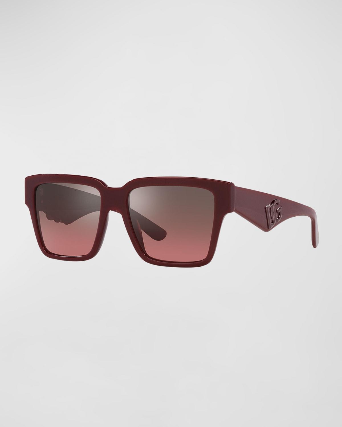 Monochrome Square Acetate & Plastic Sunglasses Product Image