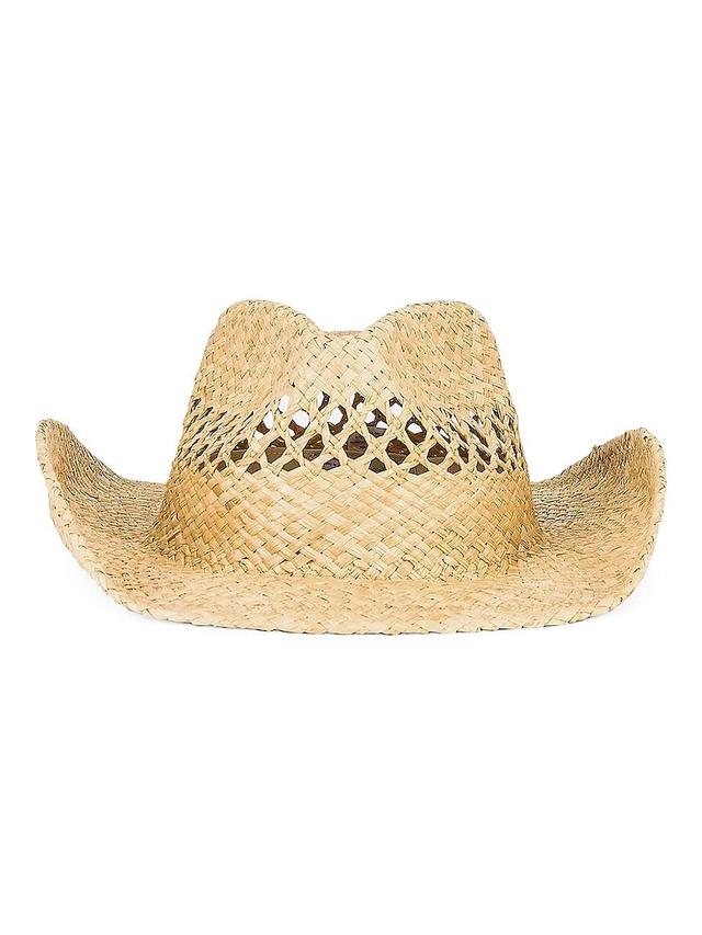 Womens The Desert Raffia Cowboy Hat Product Image