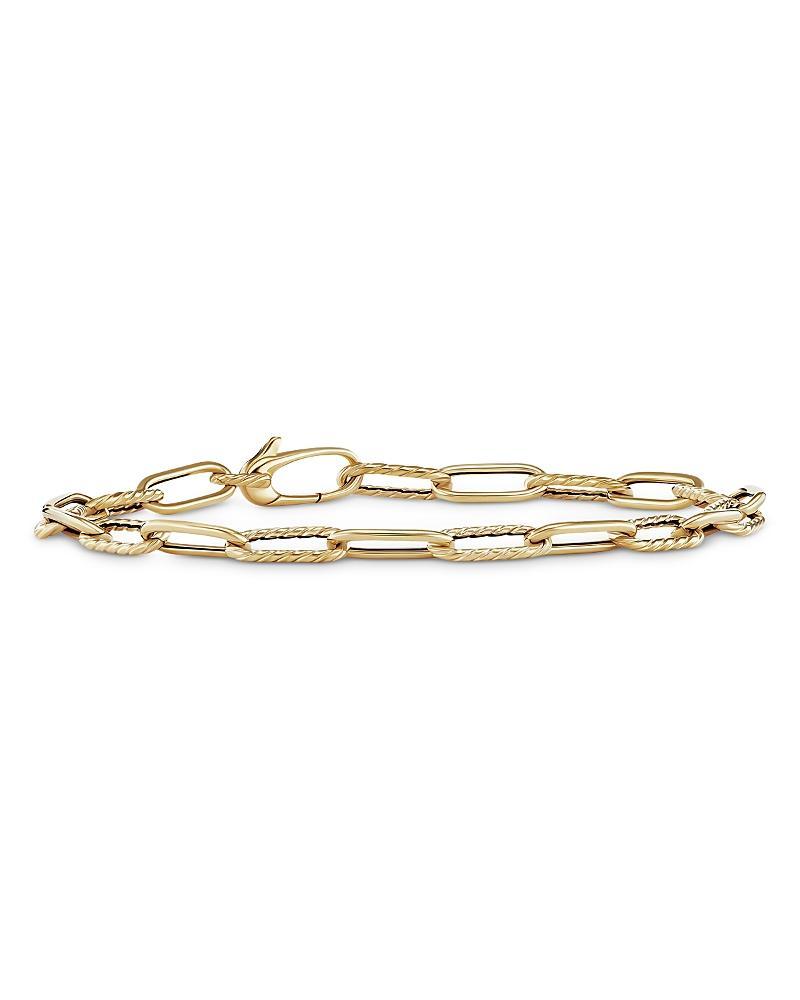 Womens DY Madison Chain Bracelet In 18K Yellow Gold Product Image