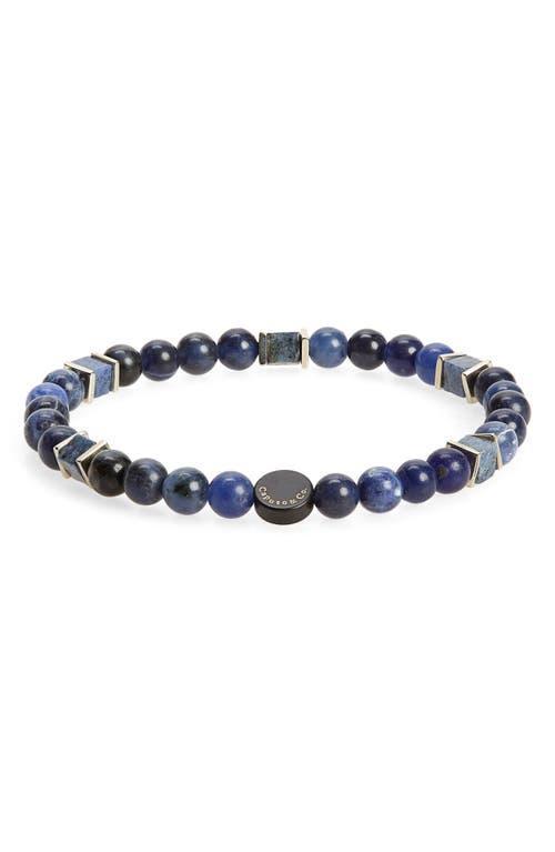 Caputo & Co. Mens Square Beaded Stretch Bracelet Product Image