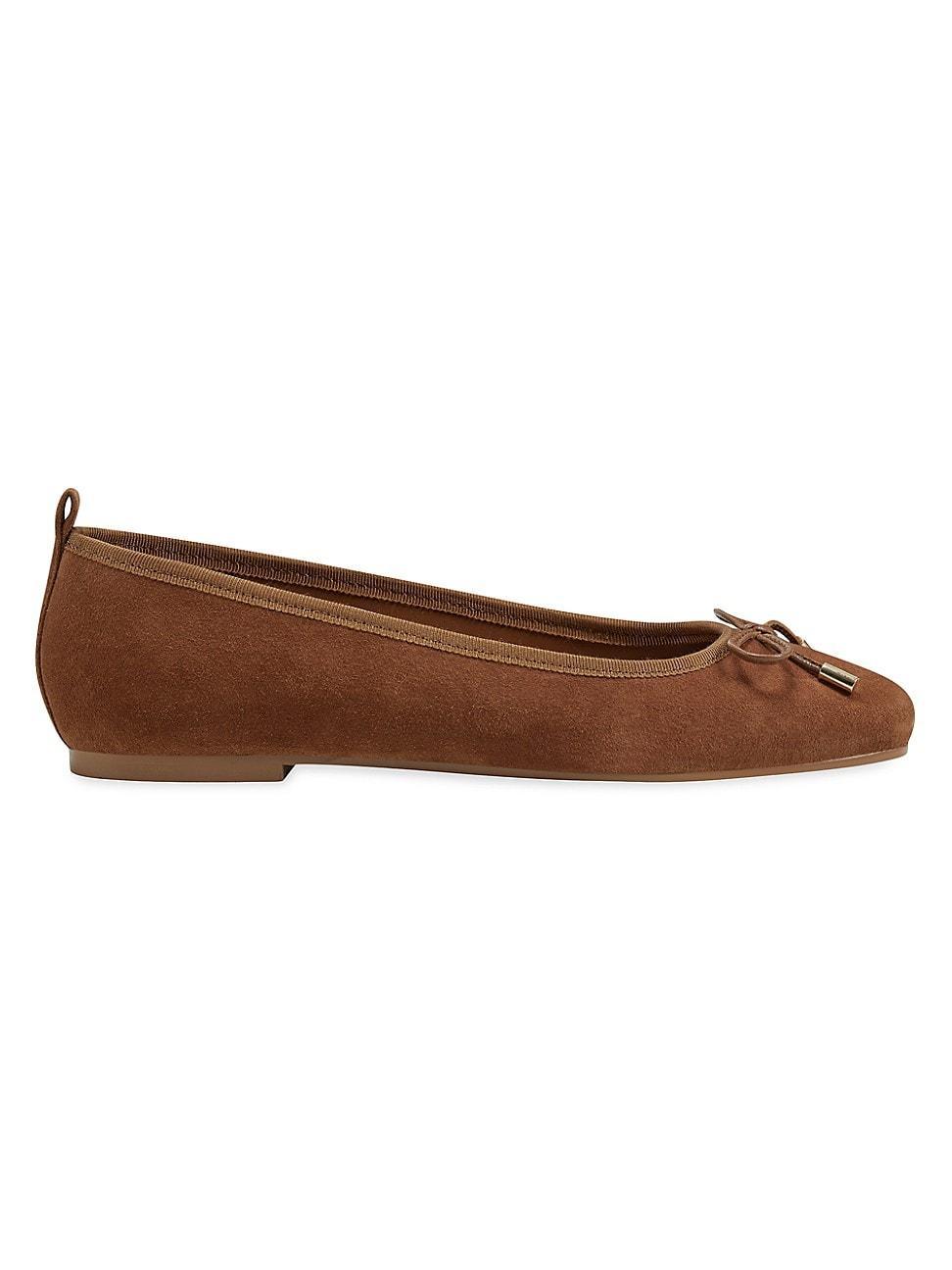 Womens Ubet Suede Ballet Flats Product Image