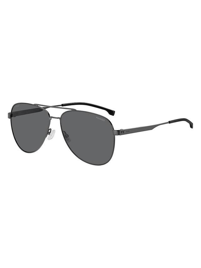 Hugo Boss Aviator Sunglasses, 60mm Product Image