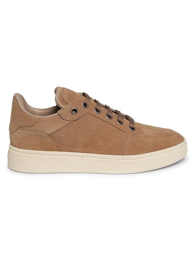 Mens Suede Low-Top Sneakers Product Image