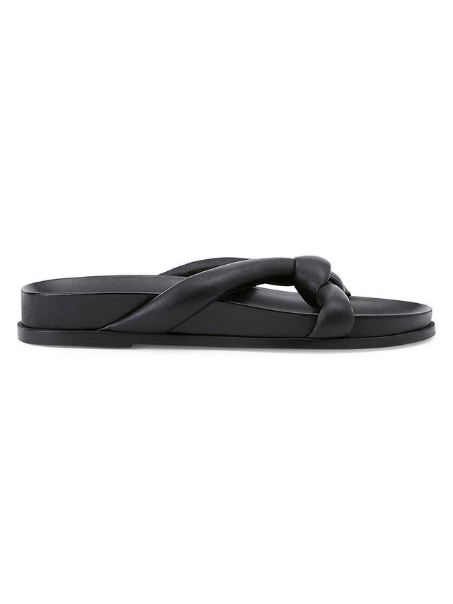 Womens Honore Padded Leather Sandals Product Image