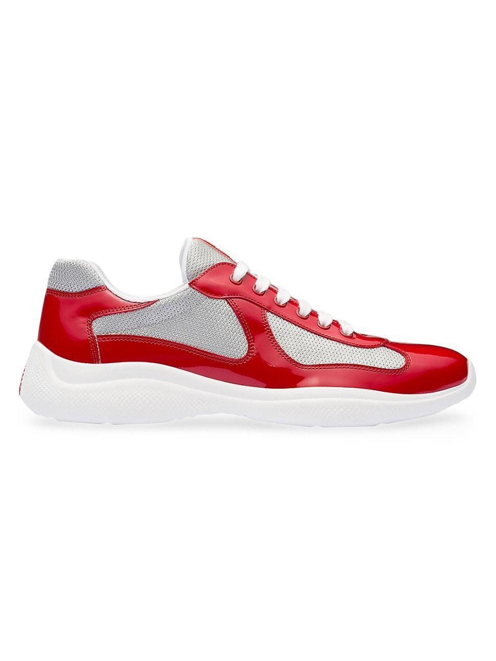 Mens Americas Cup Patent Leather Sneakers Product Image