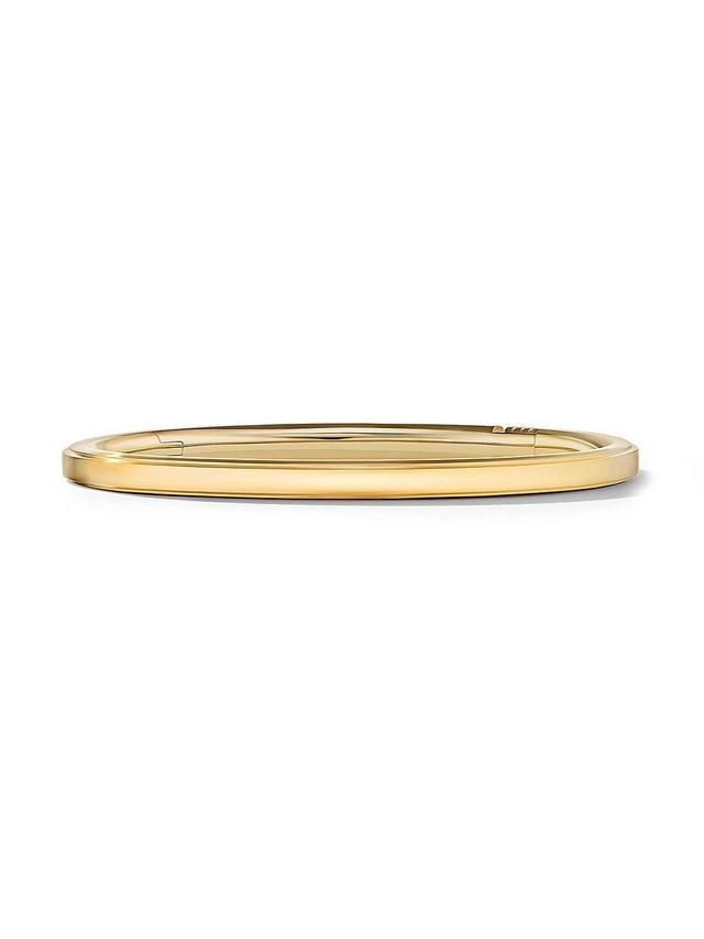 Mens Streamline Bracelet in 18K Yellow Gold Product Image