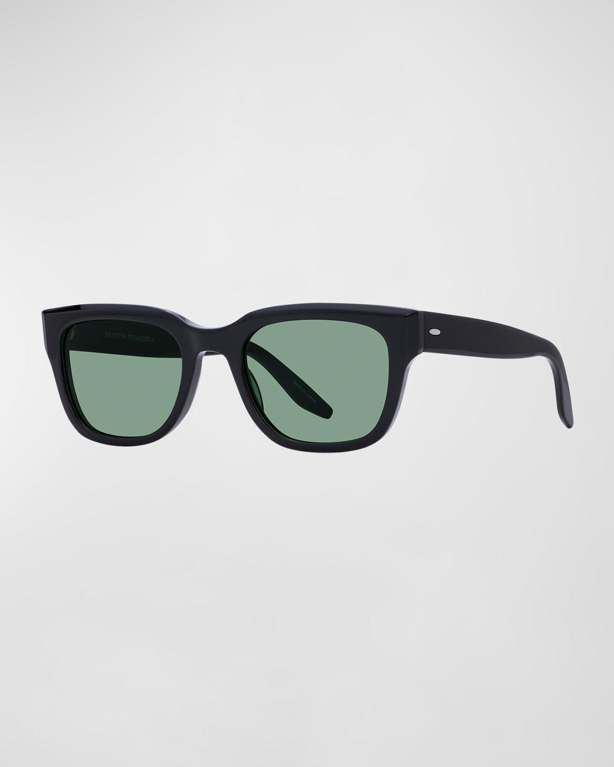 Mens Stax Plastic Rectangle Sunglasses Product Image