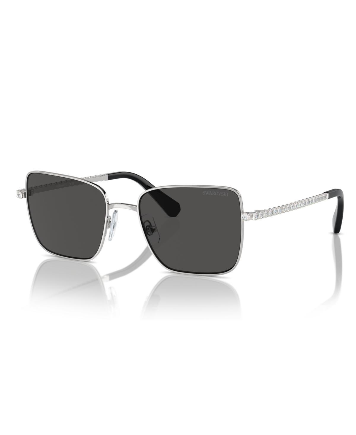 Womens Swarovski SK7015 Polarized Oval Sunglasses Product Image