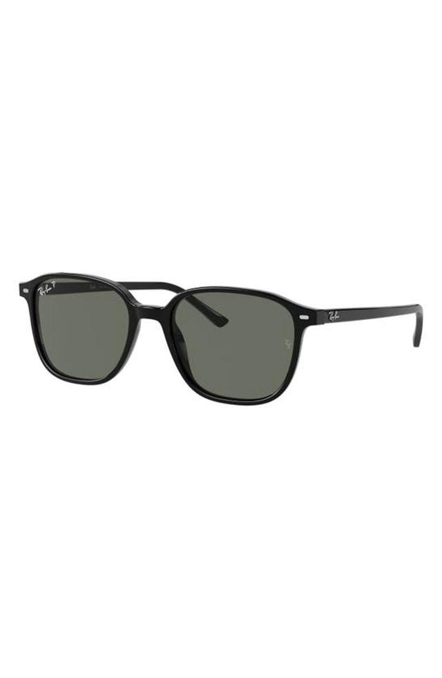 RAY BAN Leonard 55mm Square Sunglasses In Tortoise Product Image