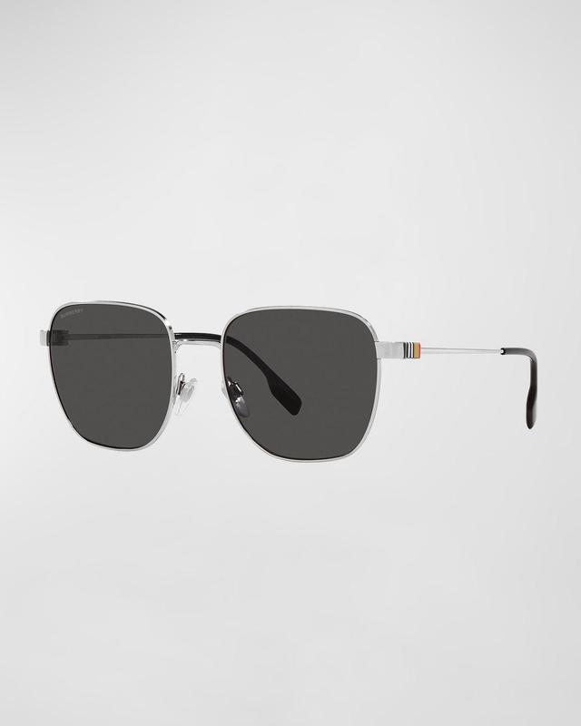 Mens Drew Square Metal Sunglasses Product Image