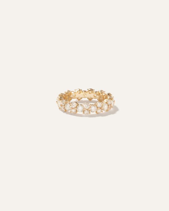 Diamond Cluster Eternity Band Product Image