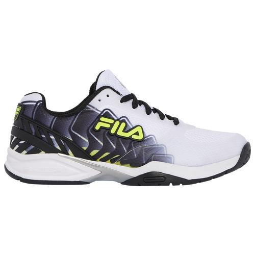 Fila Mens Volley Zone PBF - Tennis Shoes Yellow/Black/White Product Image