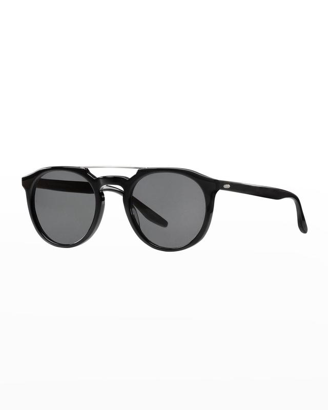 Mens B-Fourteen Double-Bridge Aviator Sunglasses Product Image