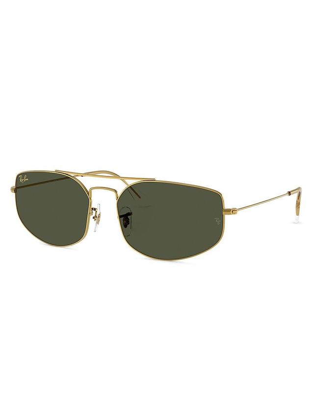 Mens Rosson Sun 53MM Pillow Sunglasses Product Image