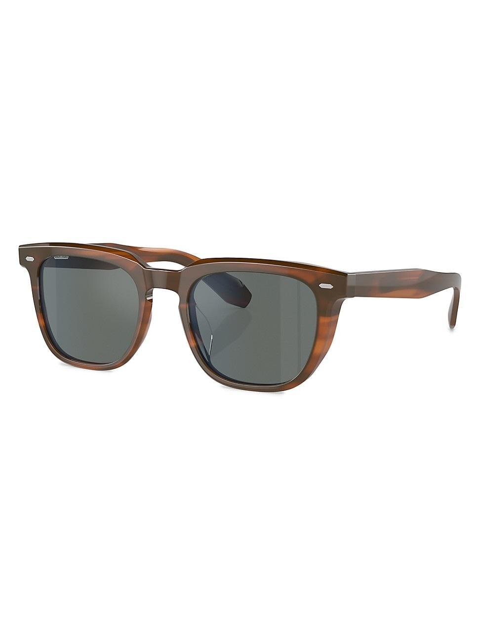 Ray-Ban 58mm Mirrored Polarized Rectangular Sunglasses Product Image