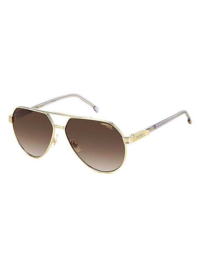 Armani Exchange 56mm Pilot Sunglasses Product Image